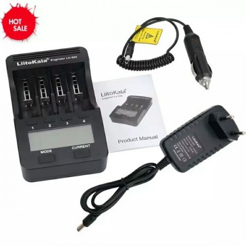 LCD battery charger for smartphones and tablets (2)